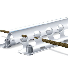 System szyn do wylewania betonu